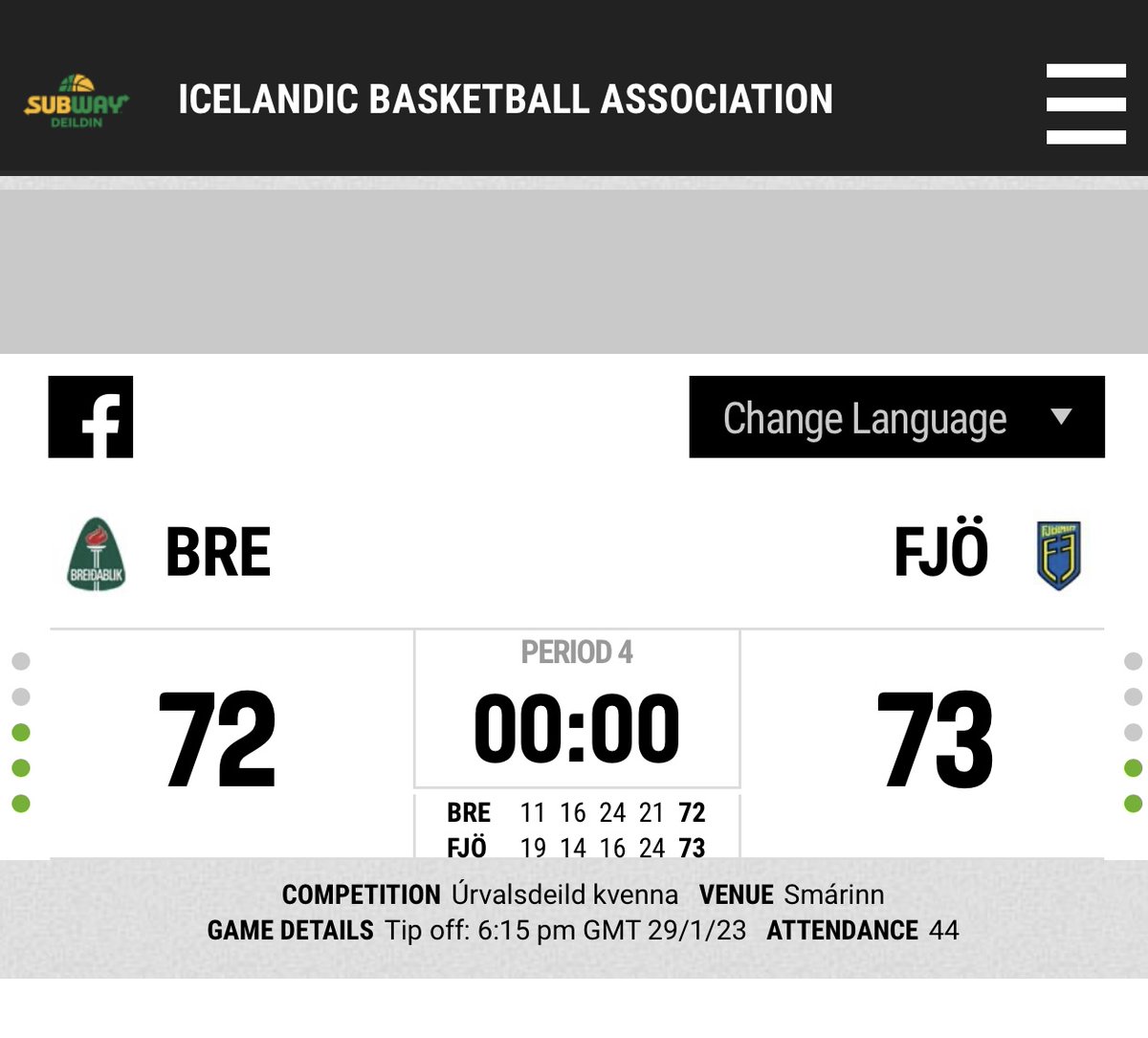 Flottur leikur hjá stelpunum í kvöld en tap með minnsta mun niðurstaðan
#blikar #BLIX #korfubolti