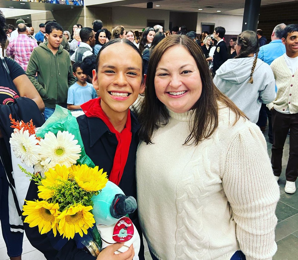 Smith__Amy's tweet photo. @klein_drama did a phenomenal job last night! Watching my former cheerleaders/students in Matilda was absolutely breathtaking! I am still raving about their outstanding performances! Way to go @kleinfinearts for supporting this amazing group! @KleinHigh @KleinISD @CrestonHerron https://t.co/yvnGO1XaaL