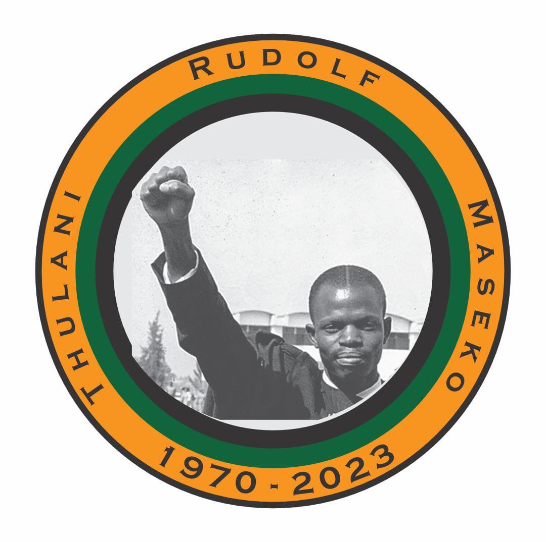 Earlier today the bowels of the earth open up and swallowed the mortal body of Cde @maseko_r 6 ft down the cold dungeons, what comforts us is Cde TR represent an idea and his undying spirit shall forever live our country will be free. @PUDEMO 
#MswatiMustFall
#RIPThulaniMaseko