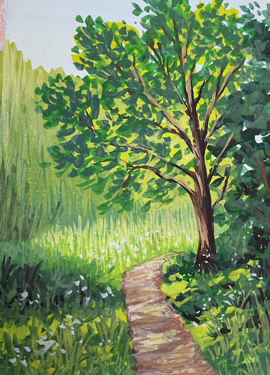 sldoodles's tweet photo. Final project from @Domestika course by @maddybellwoar 

#gouache #gouachepractice #gouachepainting #naturepainting #art https://t.co/buD4MobJO6