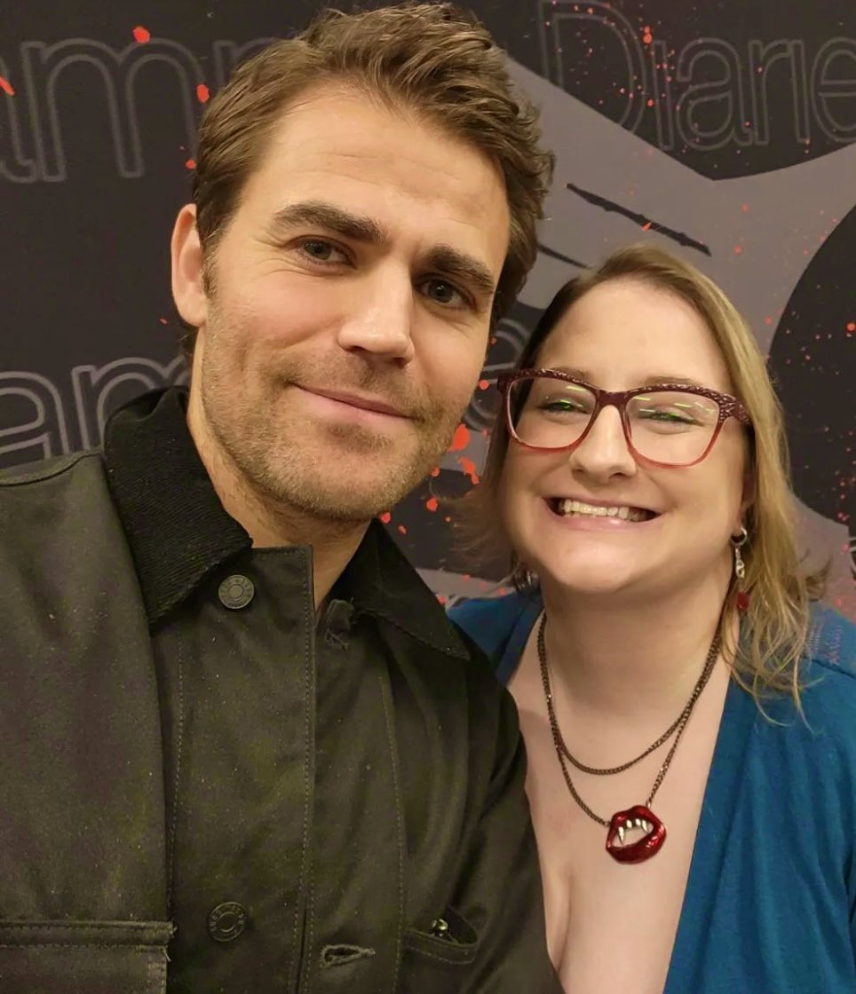📸 via rharsin IG
“Paul meet &amp; greet selfie!!! Aahhhh!! I was sitting next to him for 30 minutes!!” #paulwesley 
#TVDDallas