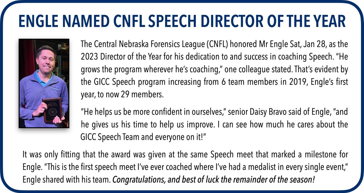 We can't think of anyone more deserving!
#gicc1family