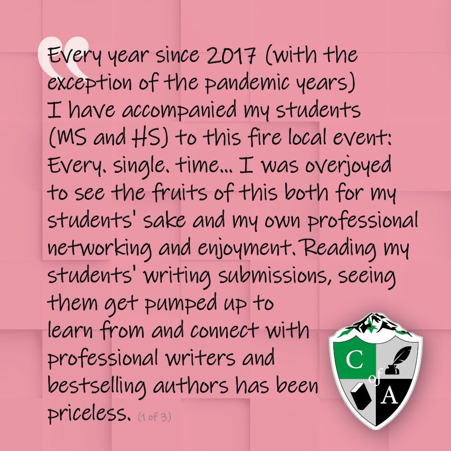 CavalcadeWest's tweet photo. 🚨 ATTENTION 🚨

Have you registered for Cavalcade of Authors West 2023 yet? 🗣️ Do you know what people are saying about #COAWest? 🗣️

We have extended registrations until MARCH 1ST 😍💯

Join the ⚡️energy &amp; ✨ excitement, register at our website (https://t.co/YM5FBBU9Ka) today! https://t.co/g37ylDYc62