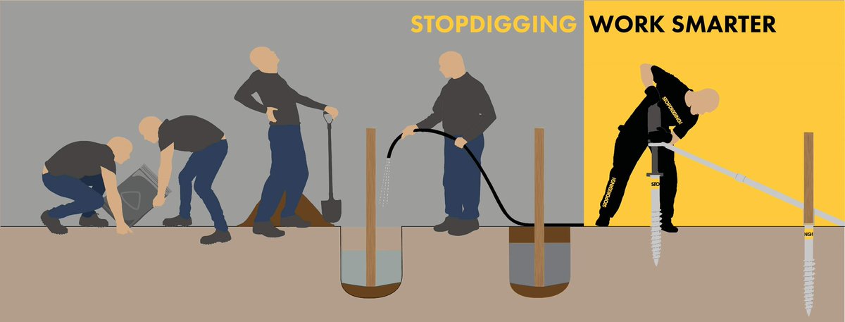 Our ground screws are suitable for a host of applications including timber buildings, decking, fences, balconies, pergolas, flagpoles, play equipment and sign furniture.