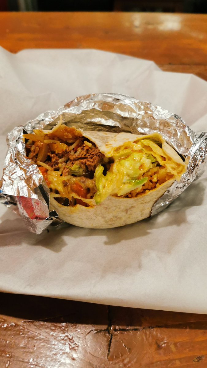 So apparently Belfast does amazing burritos.