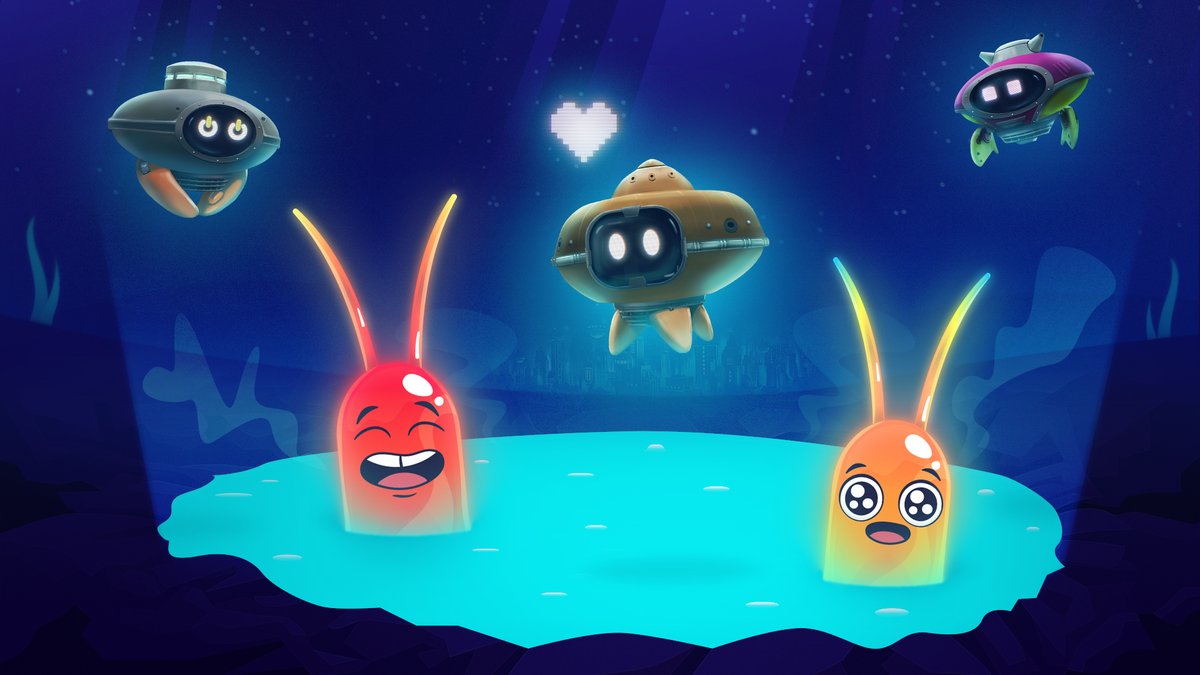 How are #Lumis able to get through the winter so well?🥶
They take regular hot baths in the deep Liquidity Pools at DeepR!♨️ 
Enjoying themselves so much with the local #Subies that 25 of them want to join us!

❤️Like,🔁RT &amp;🔔follow <a href="/DeeprFinance/">Deepr Finance</a> and <a href="/ShimmerSeaDEX/">MagicSea (formerly ShimmerSea)</a> to win one!