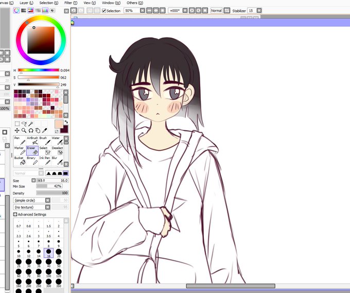 (wip) yeah I also have male ocs 