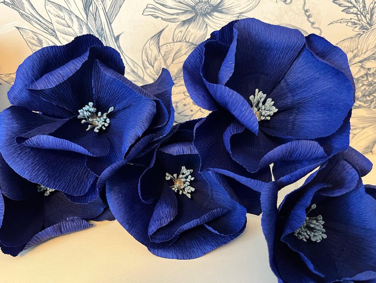 annagti93's tweet photo. Midnight blue 10 led fairy lights #handmadehour #handmadebyme #handmadenation #home #decor #string #lights #crepe #flowers https://t.co/HywBDMcXc3 https://t.co/LtTmQavDvf