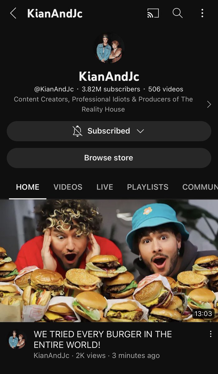 KianAndJc's tweet photo. KNJ SUNDAY??? NEW VID IS LIVE!! https://t.co/MOI7DVFeZH
