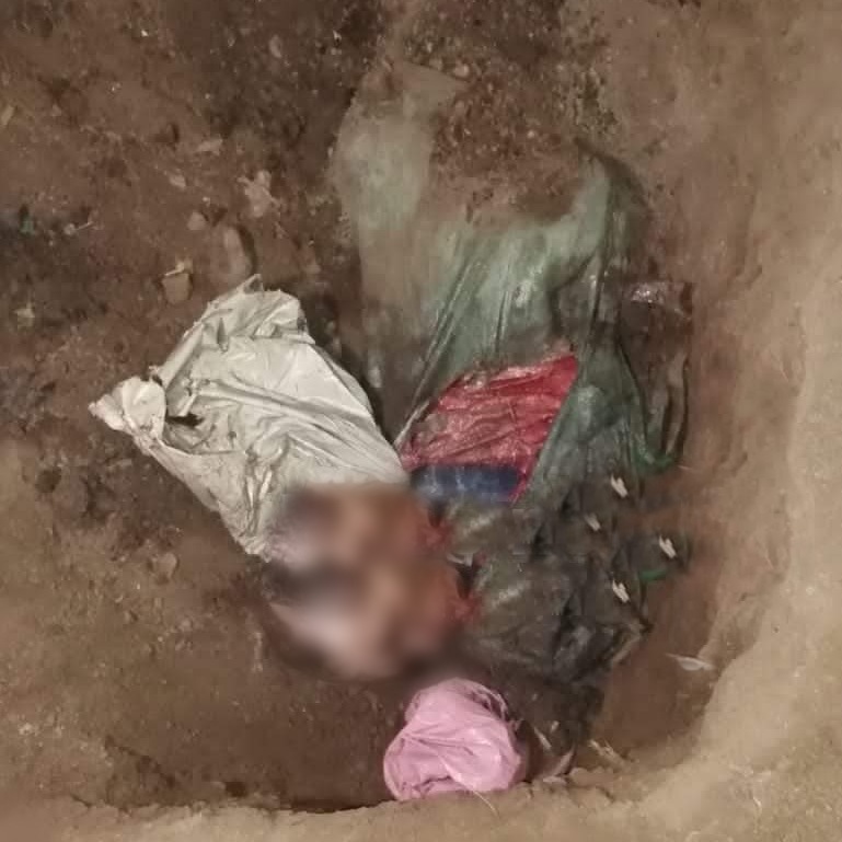 Encuentran enterrado el cadáver de comerciante matagalpino en casa de su cuñado

🔗bit.ly/3RcPHIc

El principal sospechoso huyó del lugar, la Policía Nacional ha retenido a 5 personas bajo investigación

📱Reportero Zinica: 8714 7650 #Reporto