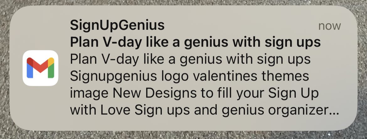 noahfriendzone's tweet photo. love to plan out a romantic Valentine’s Day dinner on SignUpGenius https://t.co/I25I4u3J43