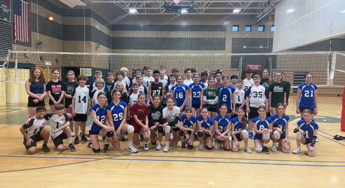 12U &amp; 14U scrimmage today with our friends from Capital Sliders 🏐💪🏼🏐 <a href="/kesslori/">Shen GirlsVolleyball</a>