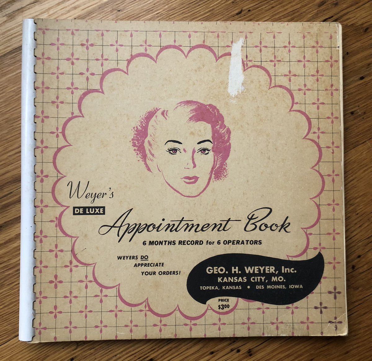 TannyMcG's tweet photo. My love of #notebooks extends to old ledgers, appointment books, registers, etc. Here are a few of my favorites: 1939, 1943, 1960, 1967. So fun to #collect. #ObjectThink #InkAndIdeas https://t.co/nR8Qm94JnZ
