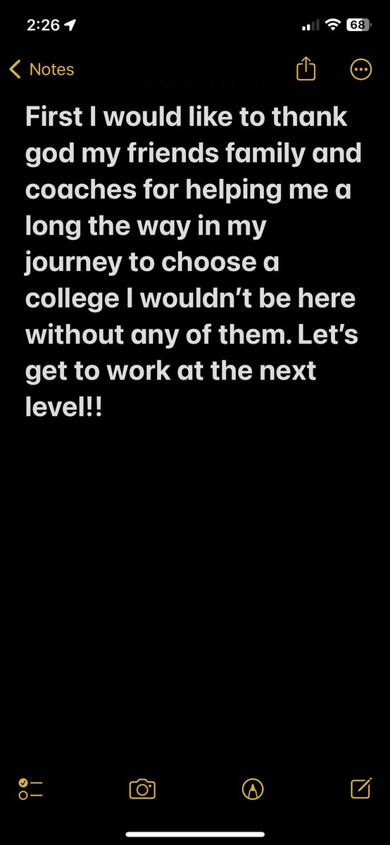 After a lot of thought and consideration I have talked with my family and have decided to commit to Briar Cliff!! Let’s get to work 💙💛