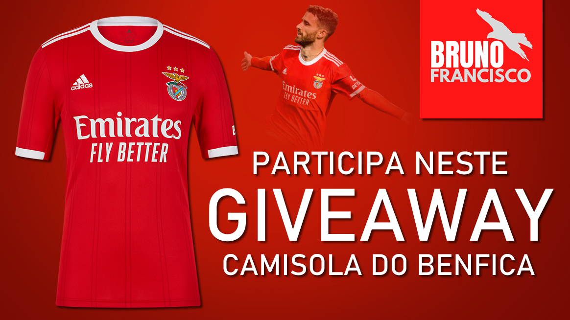 🚨GIVEAWAY🚨CAMISOLA BENFICA 22/23🦅
Para ajudar o projeto a crescer, vou oferecer uma camisola do Benfica ao VENCEDOR! Participar é simples:
⏩Seguir-me no Twitter
⏩Dar RT neste Tweet
O Giveaway vai ser válido até 31/1 às 23:59! O vencedor irá terá PM para escolher o tamanho.