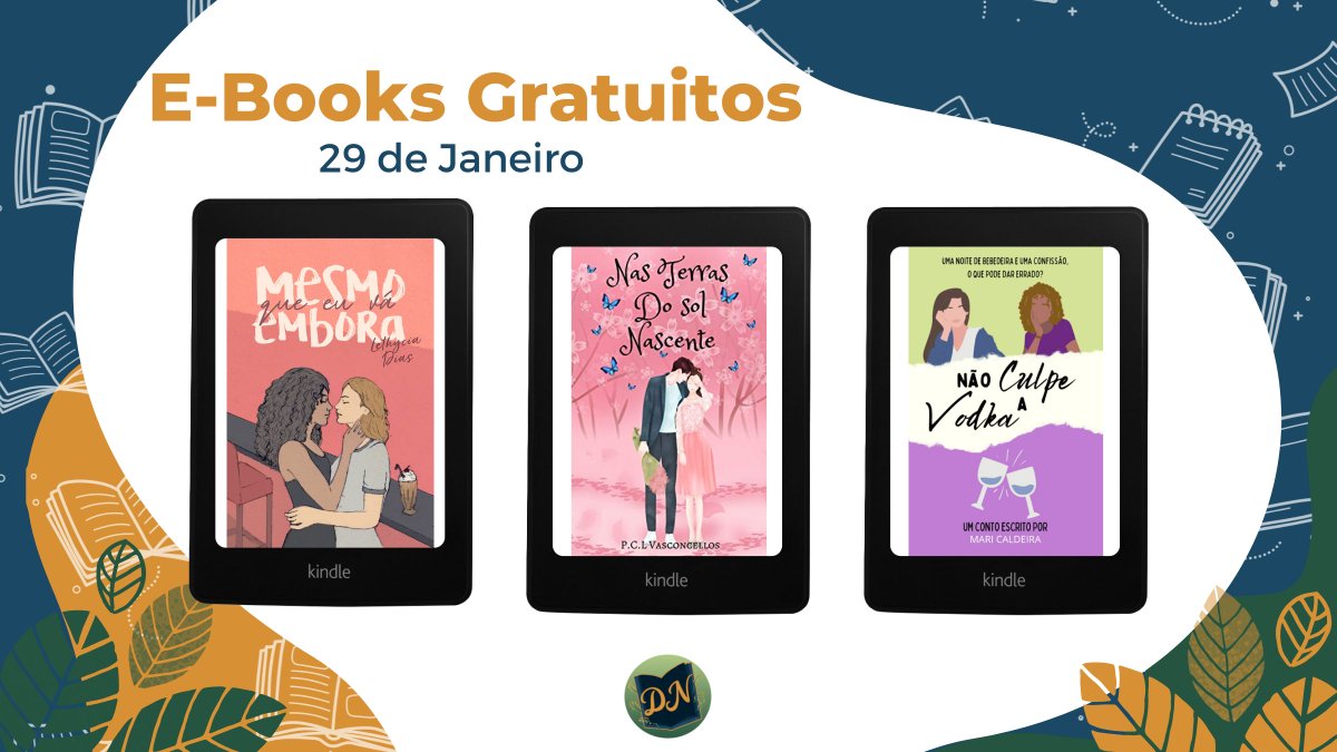 DivulgaGratuito's tweet image. 💚THREAD: E-BOOKS GRATUITOS DIA 29 DE JANEIRO
@divulganacional

🚨 Todos os e-books da thread em um link só 👇
🔗 amzn.to/3HCYnEy

⚠️ Não conseguiu abrir o link? Copie e cole no navegador, o Twitter está com problemas no encurtador deles