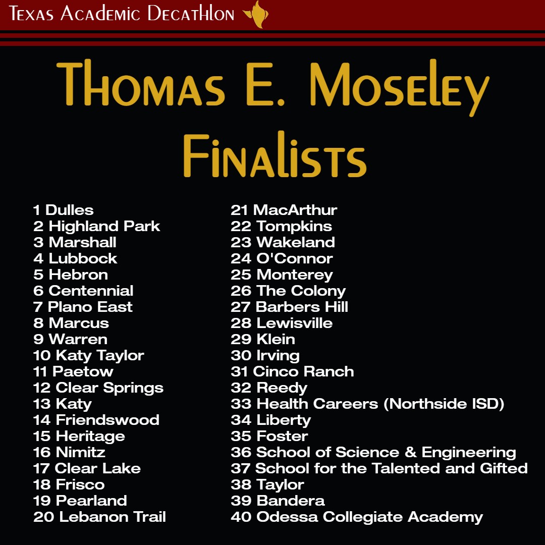 TXAcademicDecathlon tweet media