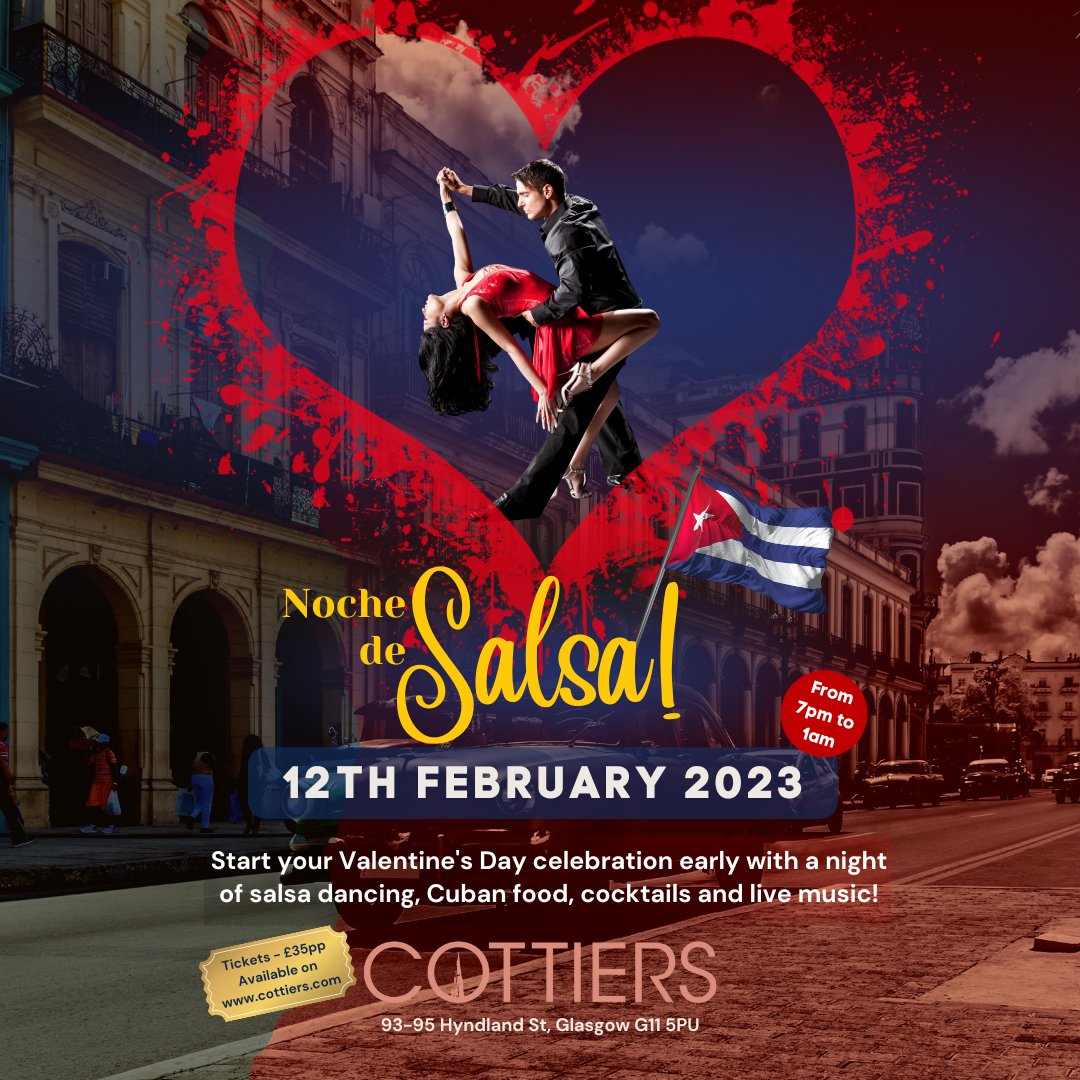 Valentines @COTTIERS (Take your loved ones to Cuba this Valentine's Day!)🇨🇺