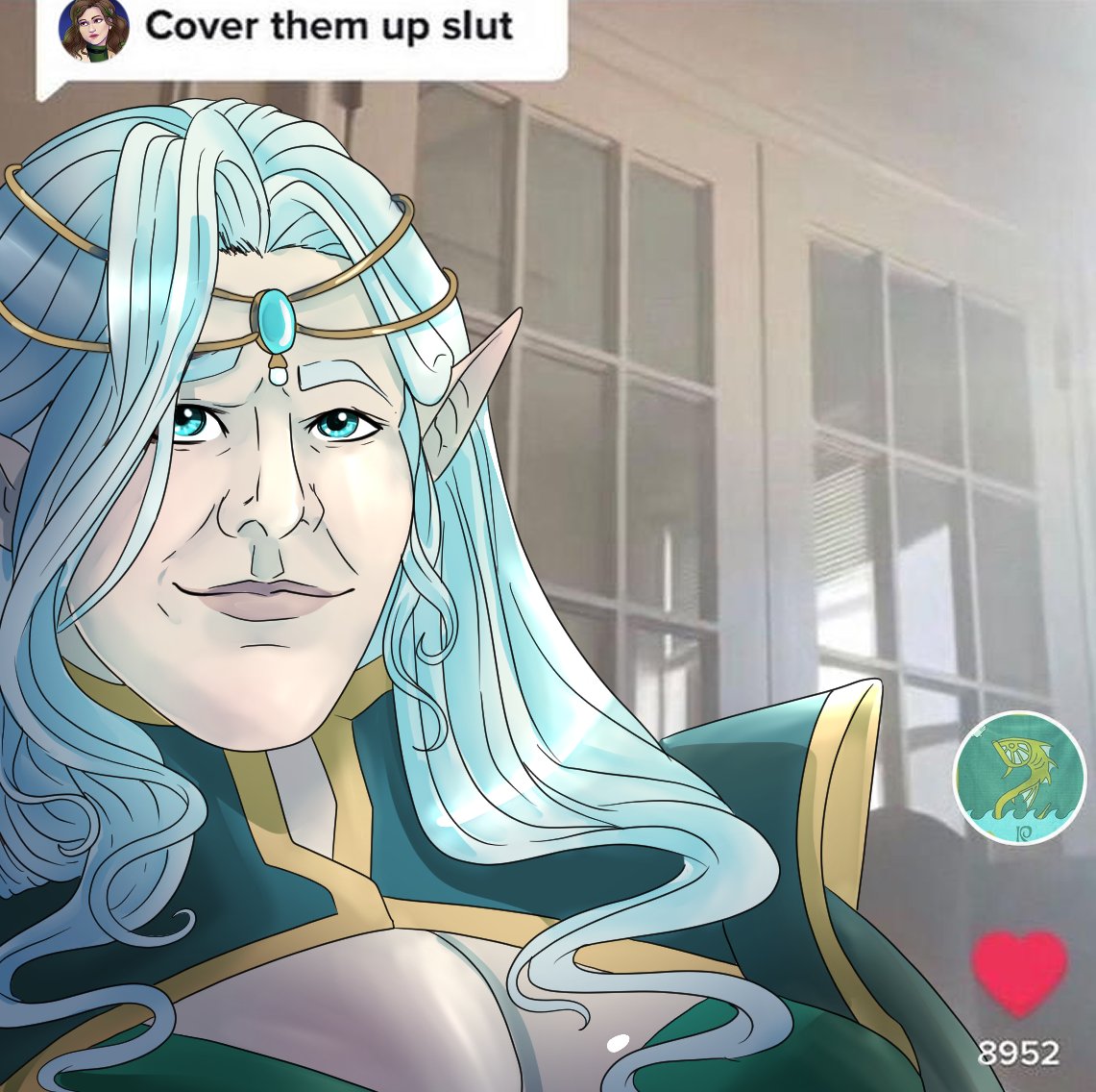 arsenictyphoon's tweet photo. A quick meme! Last WFRP session the party met Dia's brother Berylazel and Una had some advice for him. https://t.co/zuQORaOLRt