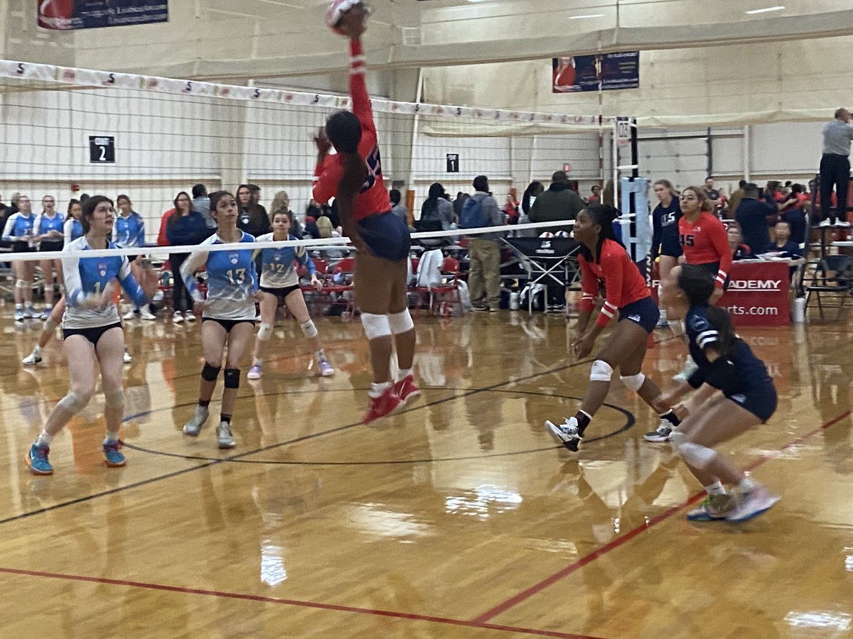Great start to club volleyball season!  <a href="/SKG_Volleyball/">Seckinger Volleyball</a> #volleyball #jumps