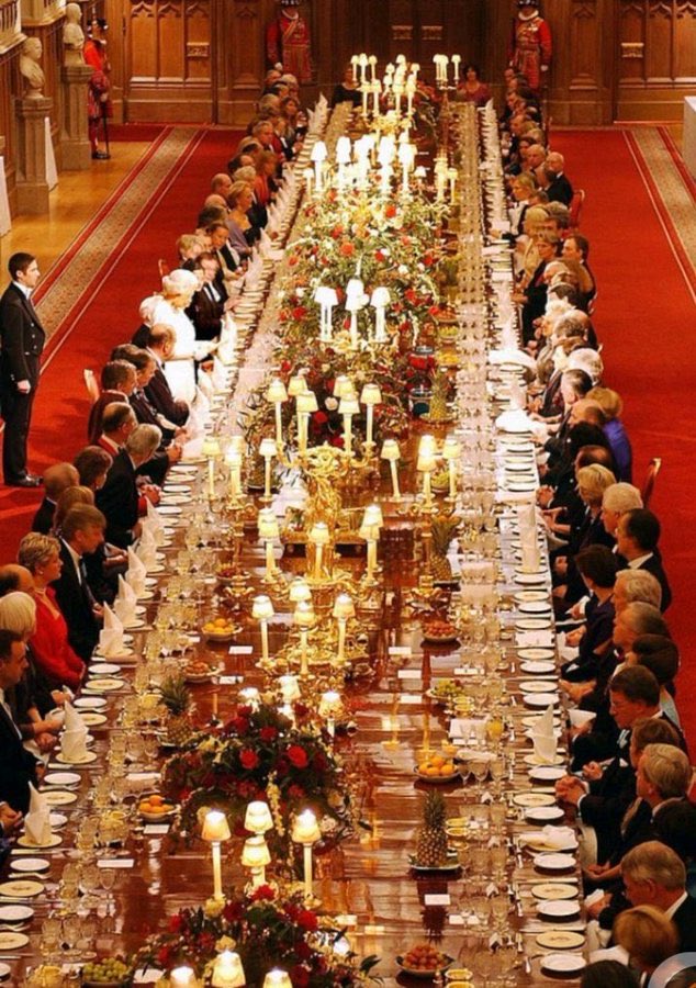 Visits to food banks and then back to this.