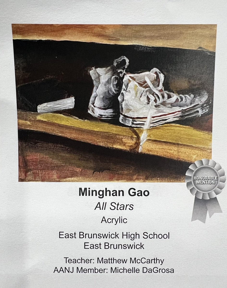 EBPSArts- Michelle DaGrosa (@ebpsarts) on Twitter photo Lovely ceremony and exhibit by AANJ at Kean University. We are honored to have two of our East Brunswick High School students receive Honorable Mention awards. @EBHSprinc <a href="/EBPublicSchools/">East Brunswick Public Schools</a> Lovely ceremony and exhibit by AANJ at Kean University. We are honored to have two of our East Brunswick High School students receive Honorable Mention awards. @EBHSprinc <a href="/EBPublicSchools/">East Brunswick Public Schools</a>