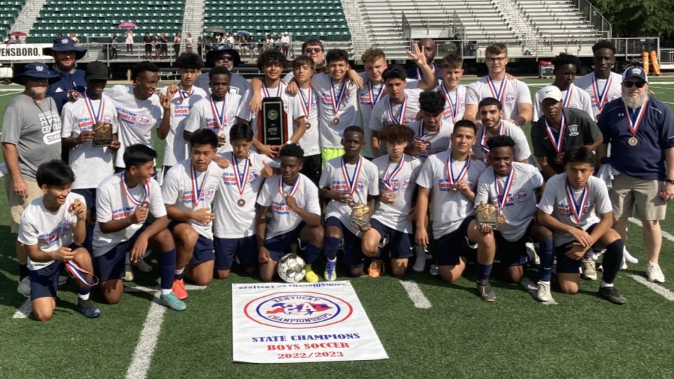 Tomorrow night the <a href="/Kentucky_2A/">Kentucky 2A Championships</a> Committee will be presenting the 2022 Boys Soccer Championship Trophy to our <a href="/WCDragon_Soccer/">Warren Central HS Boys Soccer</a> team during halftime of the boys basketball game.

PLEASE be there to celebrate our young men and the first ever <a href="/Kentucky_2A/">Kentucky 2A Championships</a> Championship for our school.