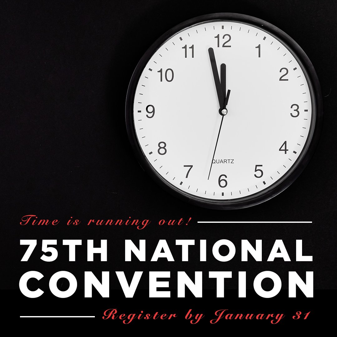 AlphaRhoChi's tweet photo. Registration update: we're close, but not quite at our goal yet. Convention registration is open until 1/31 so don't wait - we wanna see you in Nashville!

Read the full update here --> https://t.co/YZoALUCY77 https://t.co/m6reJdFN6p