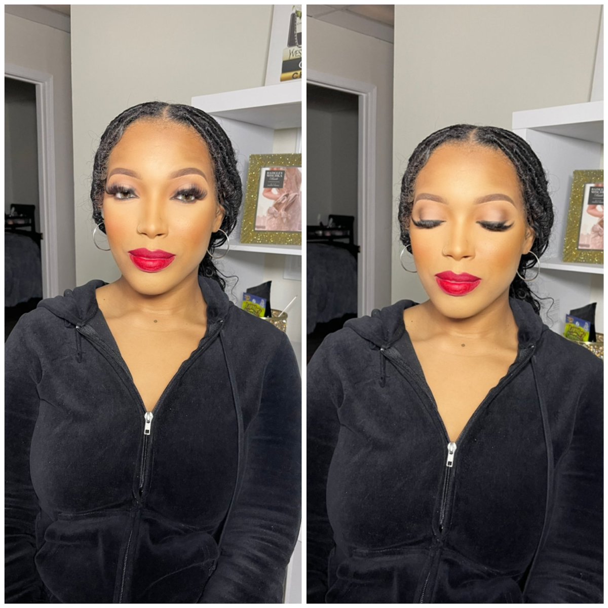 TheRealGlamBoss's tweet photo. Did a little makeup recently! https://t.co/6m56HkKjHA