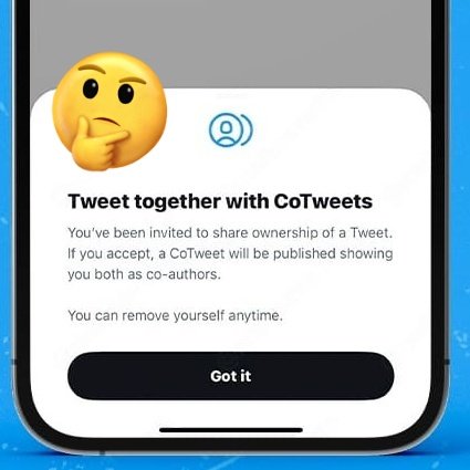IraqTweeting's tweet photo. هل وصلت لك ميزة #CoTweets ? https://t.co/pcSrnpbwkC