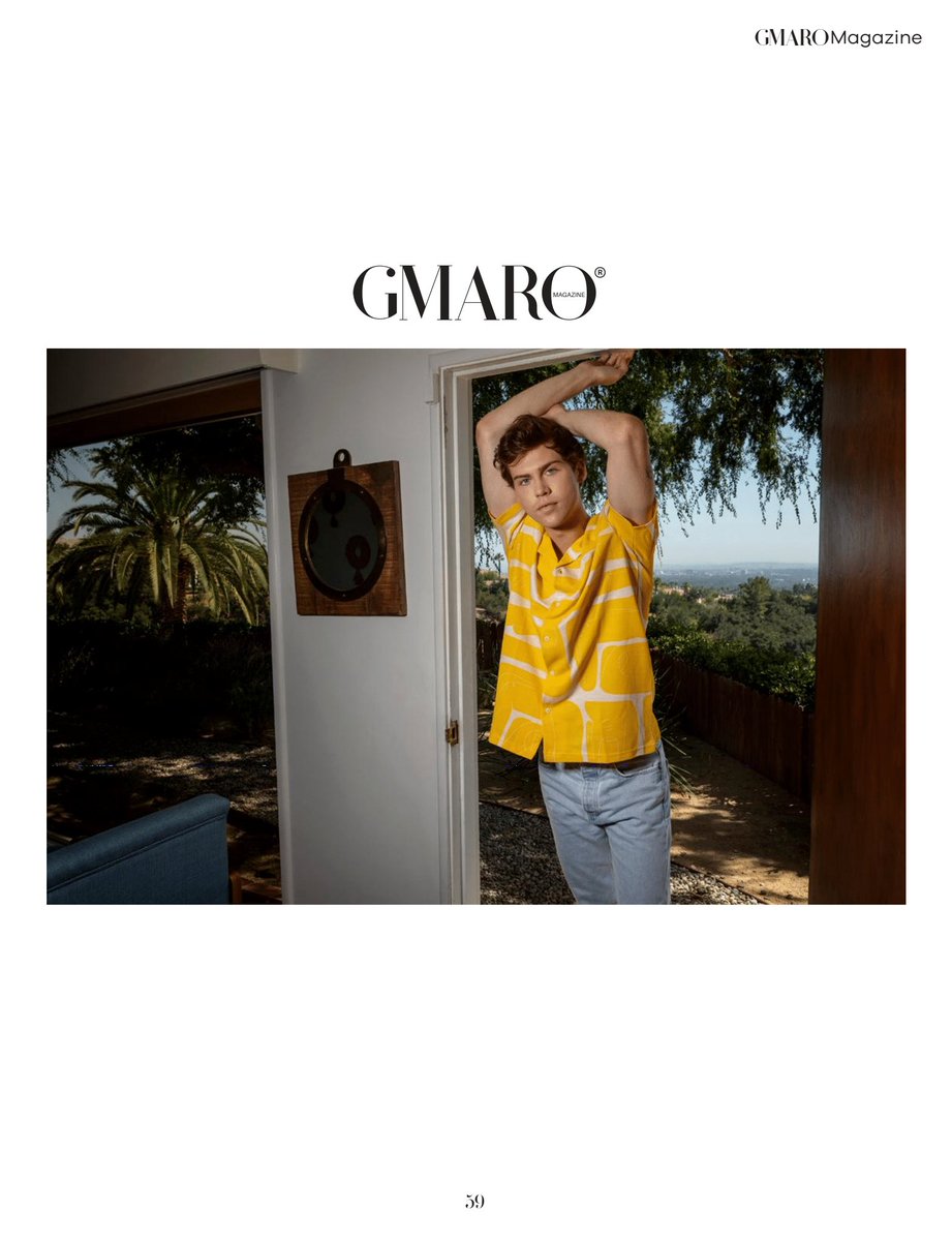 [30/01/23]
📸: Aidan’s photoshoot for GMARO Magazine.
Photographed by CiNava Photography.