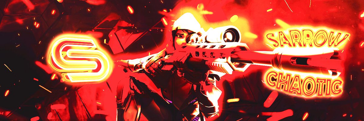 DZDesigns1's tweet image. Sarrow Chaotic Twitter Header @chaoticfnx @TeamSarrow_ @SarrowVisuals
