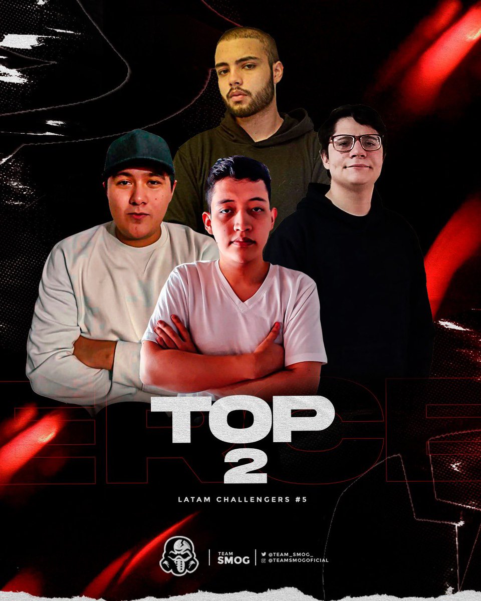GGs a d1 quedamos Top 2 en la copa #5 de #LATAMChallengers