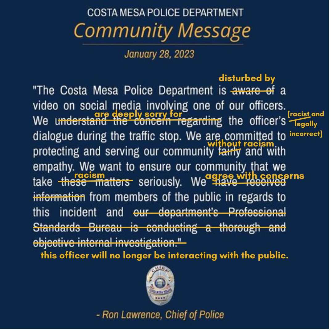 <a href="/CostaMesaPD/">Costa Mesa Police</a> Fixed it for you.