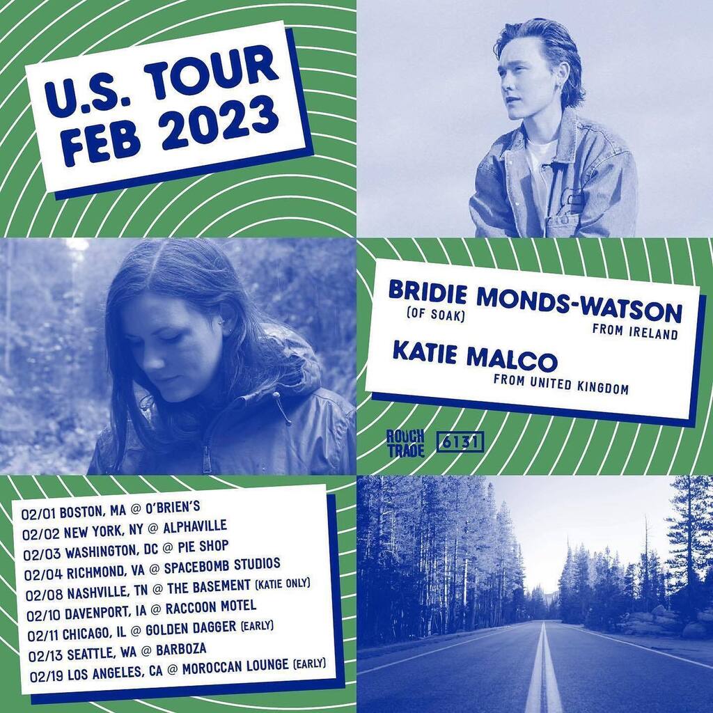 The pals @katieannemalco and <a href="/soaksoaksoak/">SOAK</a> are hitting the road starting this Wednesday in Boston! If you can make one of these shows and support two internationally touring musicians, you’ll be a saint. Not to be missed. Hit either of their profiles for… instagr.am/p/CoBWRyBt9lX/