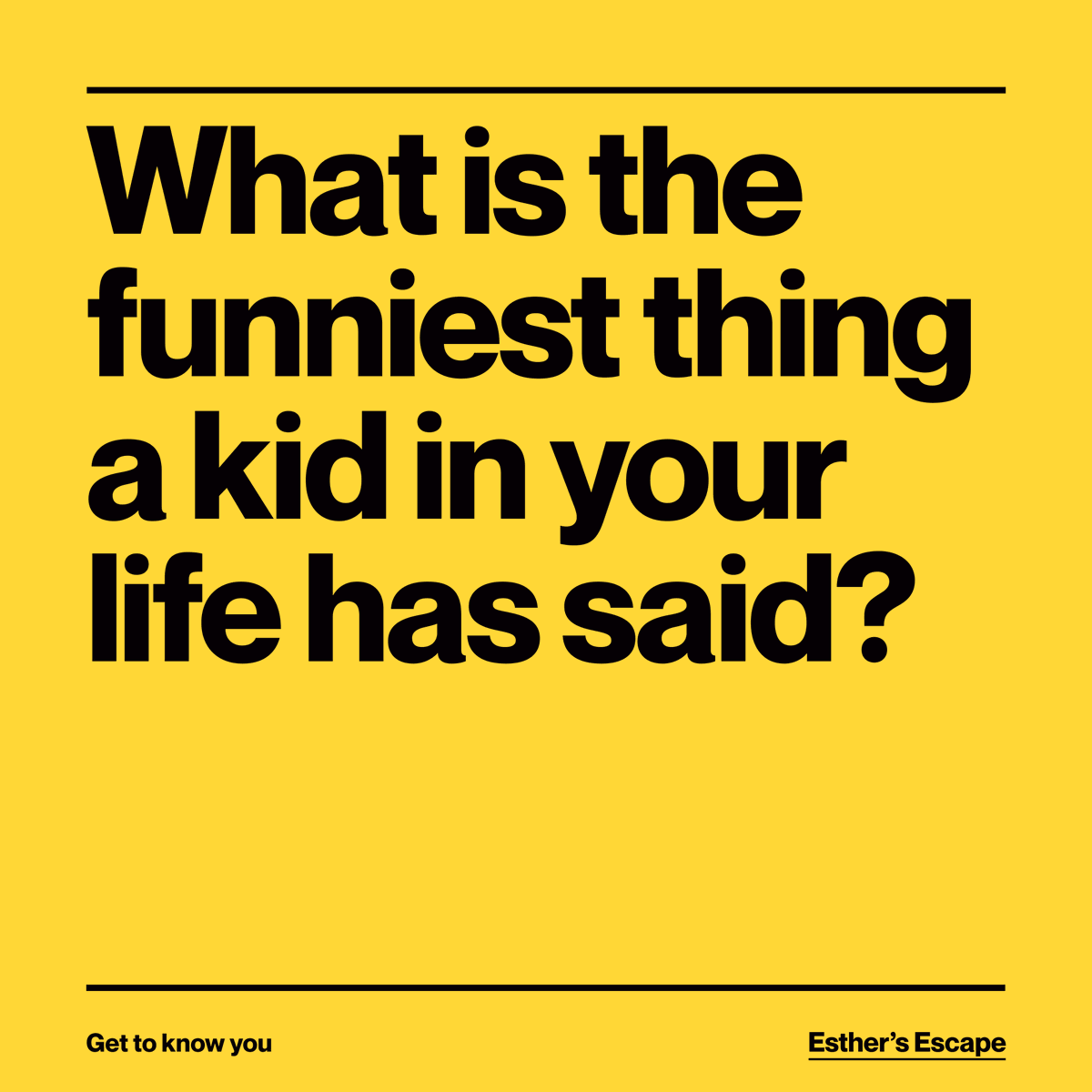 lukexdod's tweet photo. ⚡️GET TO KNOW YOU⚡️

One for the parents, uncles and aunties. 
Let us know your answer, and tag someone in to kick off a convo chain. 

An example: My kid Ava used to mix up her S and F, so instead of saying the word Smarties (the chocolate treat), she'd say Farties 😂 https://t.co/CKkQeFdnTy