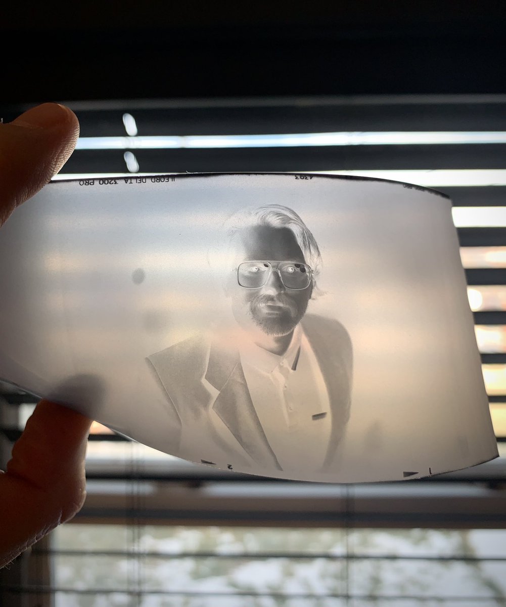 mrbwa1's tweet photo. My good friend @ToastyHug is such a cool guy that he even looks cool in negative form.   

#BelieveInFilm https://t.co/rjEtoAtkyO