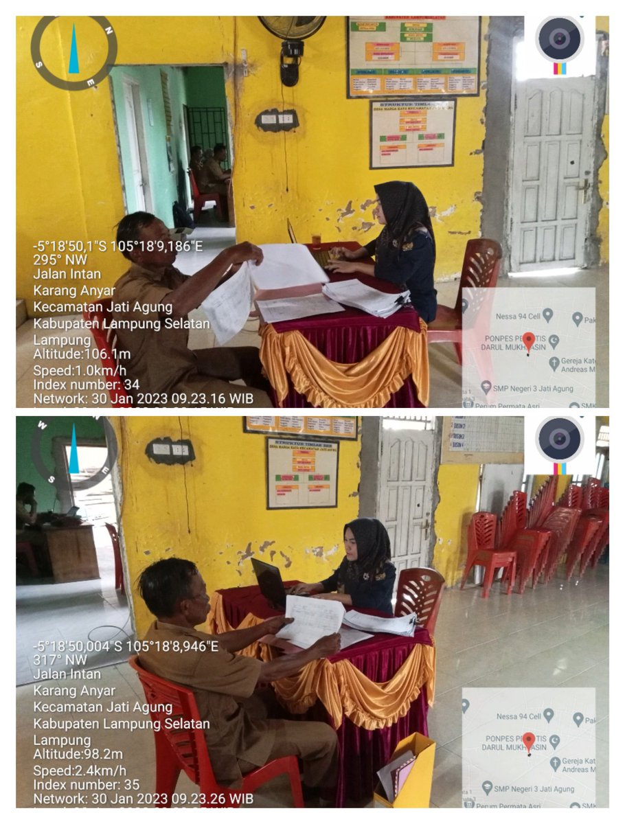Memfasilitasi Input Data BNBA BLT DD, desa Marga Kaya. TETAP SEMANGAT💥
