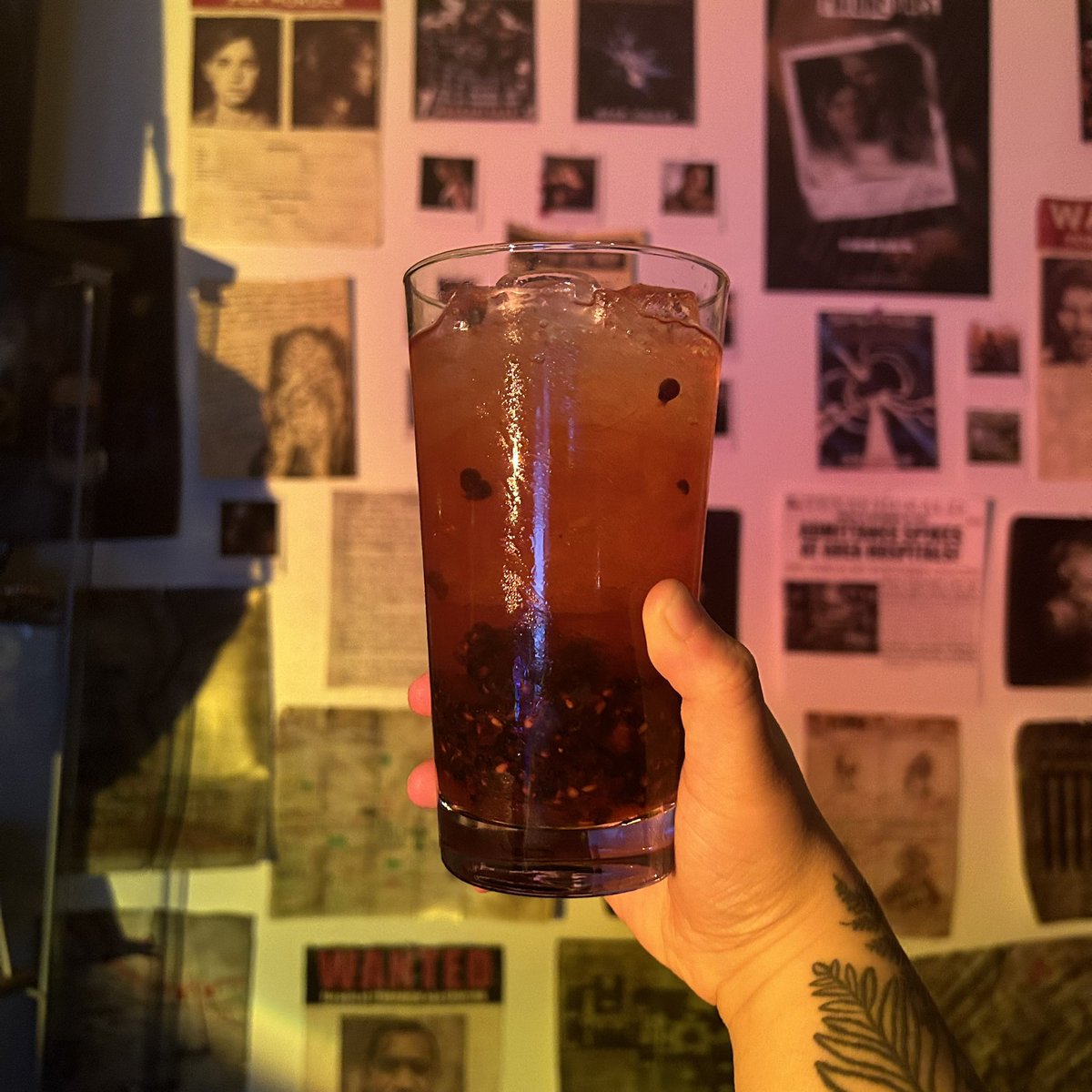 worldoftlou's tweet image. My Bill’s Town inspired drink using Moth and Wolf whiskey. I call it, a Lincoln Luxury