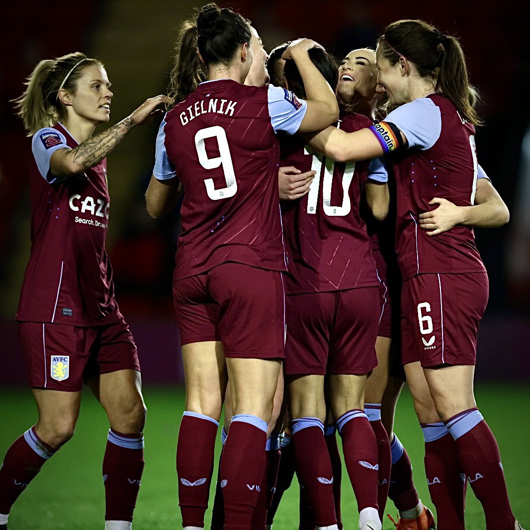 AVFCLatam's tweet photo. ���️⚽️⚽️⚽️ @RachelDaly3 
⚽️ @Laurablindkilde 
⚽️ @KenzaDali 
⚽️ @EGielnik 
⚽️ @PattenAnna 
⚽️ @lehmann_alisha 
⚽️ @MazPacheco 
⚽️ @sarahmayling97 

🔥 Las goleadoras en esta jornada histórica de #WomensFACup. https://t.co/2qqpVTg3g7
