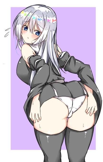 白髪シスター 
