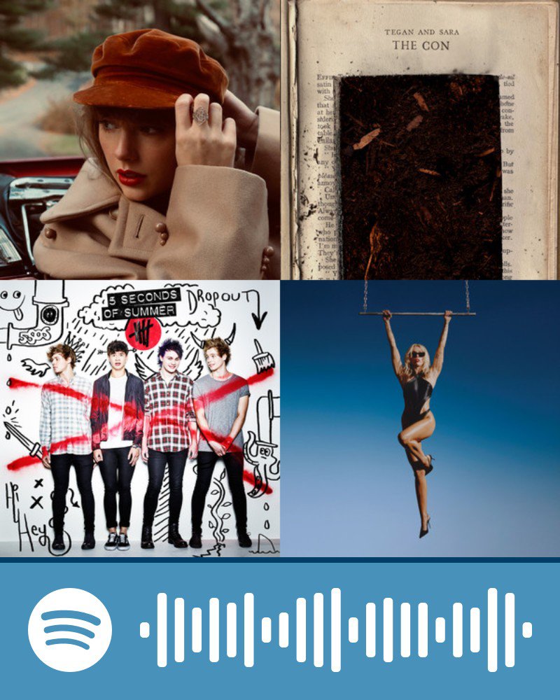 NTO_Yearbook's tweet photo. Get ready for Valentine's with these "Mean Girls" inspired playlists! From sassy love songs to heartbreak (and heart-healing) tunes, these playlists have everything you need for the 14th. Scan the QR in the Spotify app to listen! RT to suggest a song! #ntoyearbook https://t.co/cl3L2Yzv22