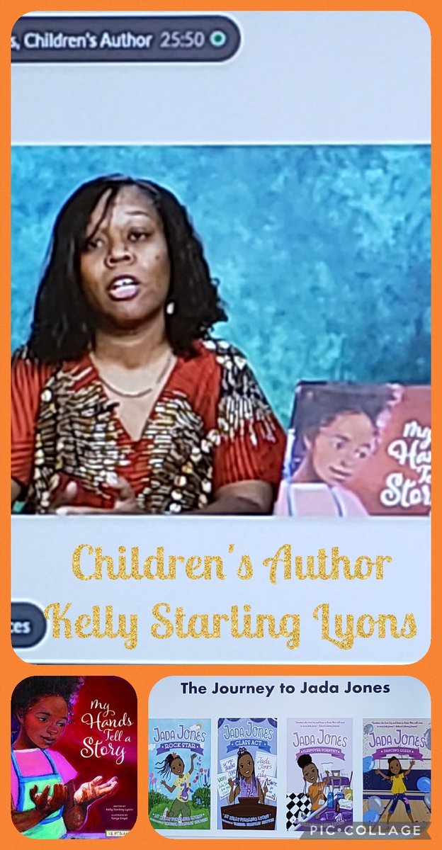 13cwelch's tweet image. Celebrating Education Day as we listen to Author Kelly Lyons read and talk about how she became an author. @eotigers #ExperienceVCS #sharevcs