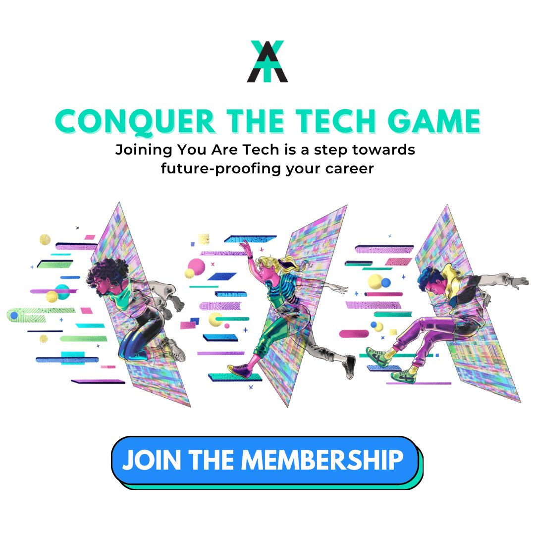 YouAreTech's tweet image. There’s a place in tech for everyone! Discover where your skills can serve in creating new emerging technologies.

Grow as a #Tech professional - be a member of You Are Tech!

You can find more details at youaretech.com ⚡️

#techcommunity #techcareers #careergoals