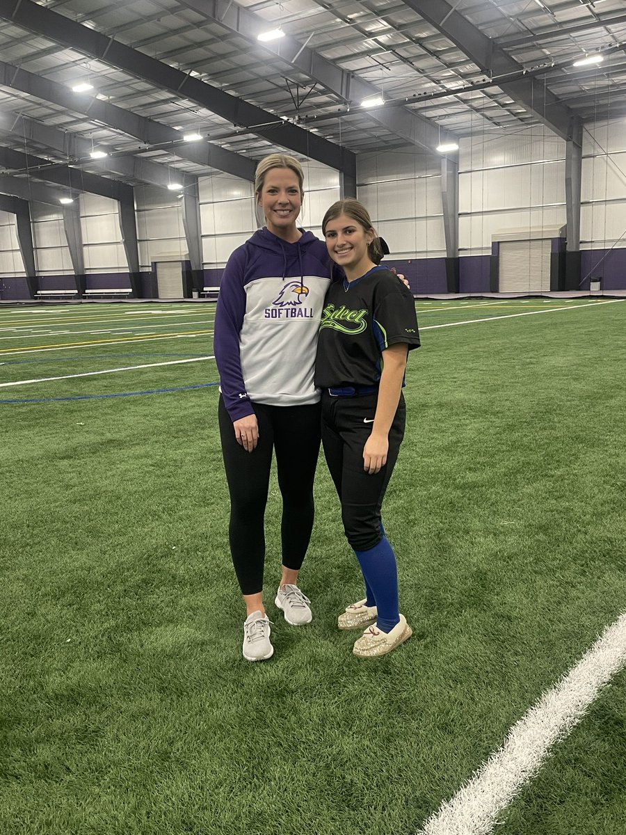 What a fun day at Ashland University!! 💜💛💙💚 Thank you Coach K, Coach Bidwell, and players!! <a href="/CoachKnerem/">Emlyn Knerem</a> <a href="/AshlandUSball/">Ashland University Softball</a>