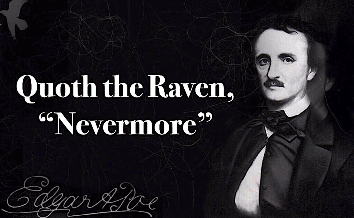 RetroNewsNow on Twitter: "On January 29, 1845, Edgar Allan Poe's 'The