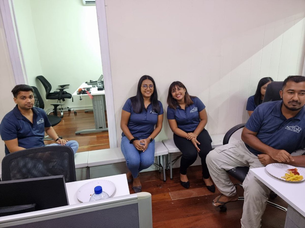 actonfiji's tweet photo. 28th January celebrates National Fun at Work Day to foster happiness and humor in the office and bring employees together.

We celebrated this day with fun activities and games with the company to bond with each member and have fun inside office walls.

#funatwork #actonfiji https://t.co/vdFSSZEirf