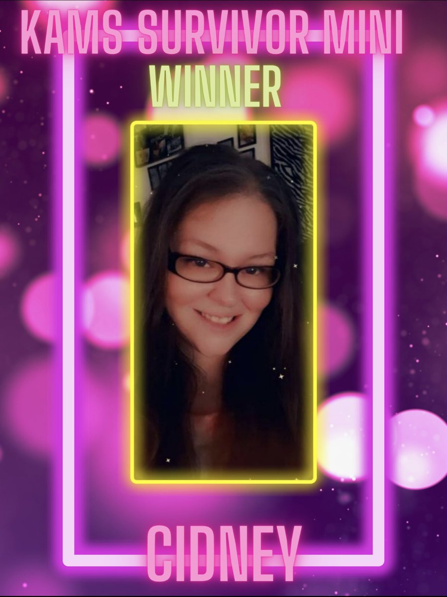 Kameron11190's tweet photo. Hosted a 6.5 hour mini on Friday night with an 18 person cast.. everyone played so well but the last person standing and the $75 winner was @CidneyBBTG !!! CONGRATULATIONS 💜💜 https://t.co/QCTCa86HX2
