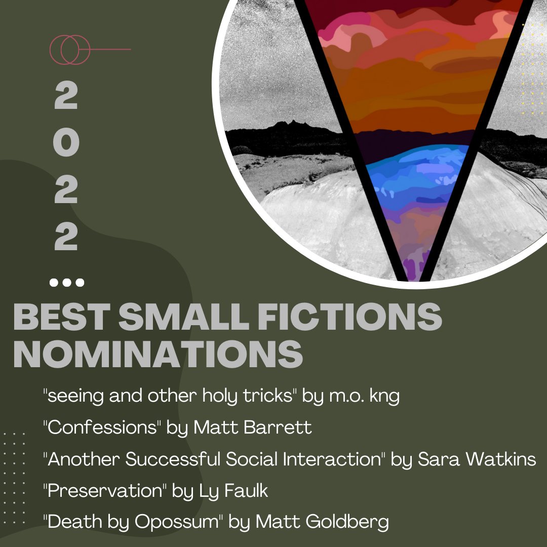 vastchasmmag on Twitter "2022 Best Small Fictions nominations! 👀 Wish