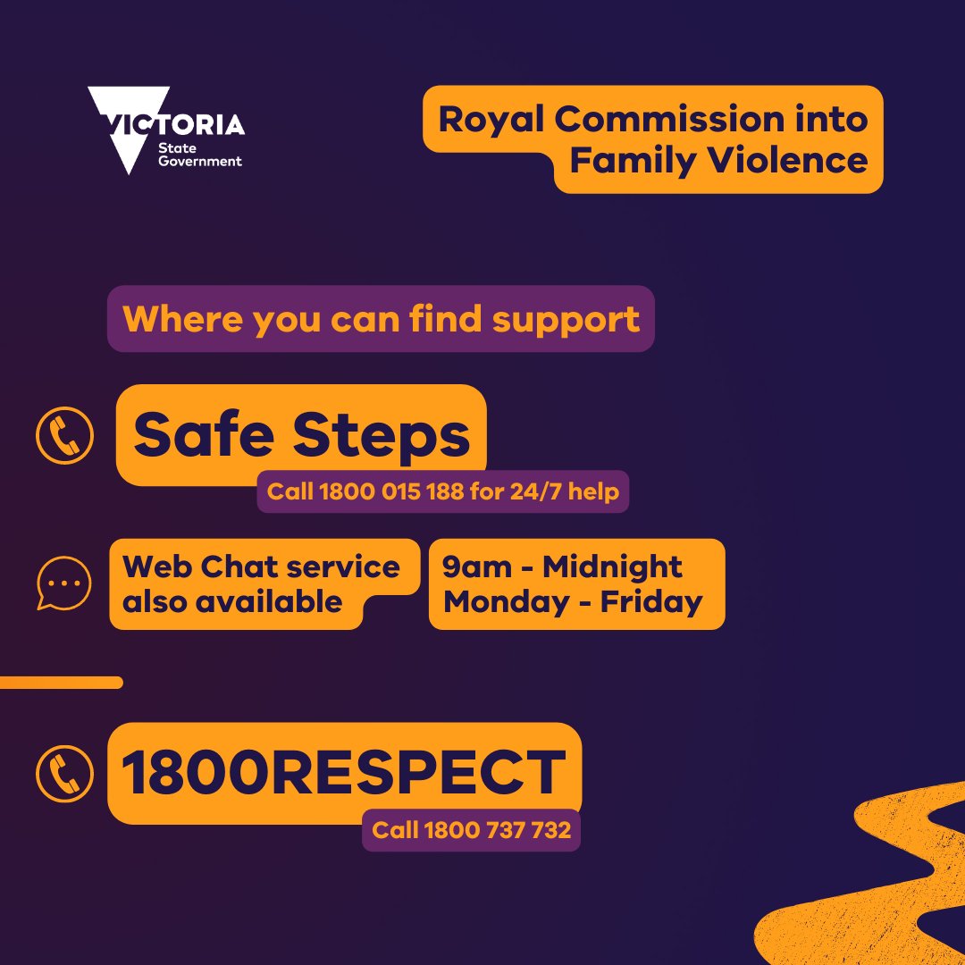 VicGovDFFH's tweet photo. Victoria has implemented all 227 recommendations from the Royal Commission into Family Violence.

But there is still work to do. Learn about some of the key milestones on this journey here: https://t.co/gS5BFCEMtu https://t.co/lGK3BfbOqB